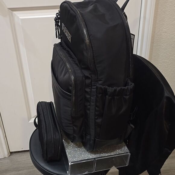 Steve Madden BPorts Travel Backpack w/Tech Case- Black main image 10